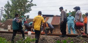 Pria ODGJ Tanpa Identitas di Malang Ditemukan Tewas Terlindas Kereta Api