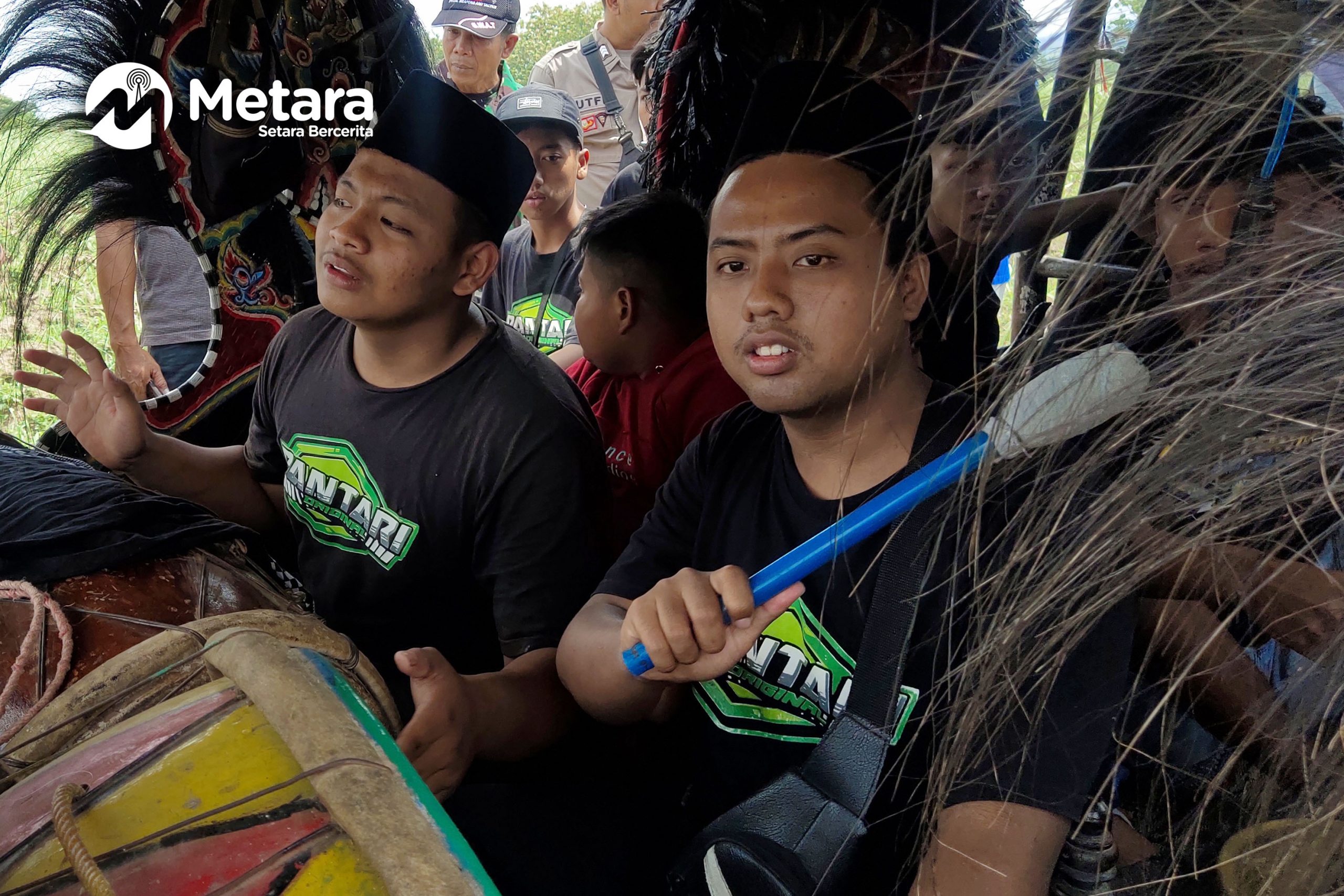 Festival Bantengan di Desa Keling, Kecamatan Kepung, Kabupaten Kediri. (Didin Saputro) 