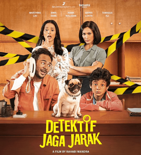 poster film detektif jaga jarak (instagram.com sevensundaystudios)