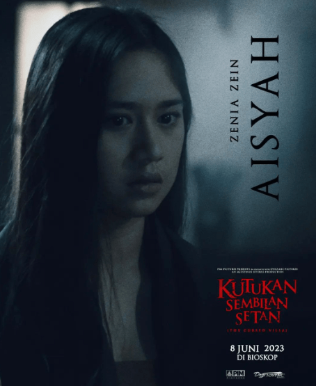 poster film horor kutukan sembilan setan (instagram.com zeniaa_vers)