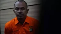 Hanim Koordinator sindikat perdagangan ginjal saat berada di Polda Metro Jaya pada Jumat (21/7/2023) (suara)