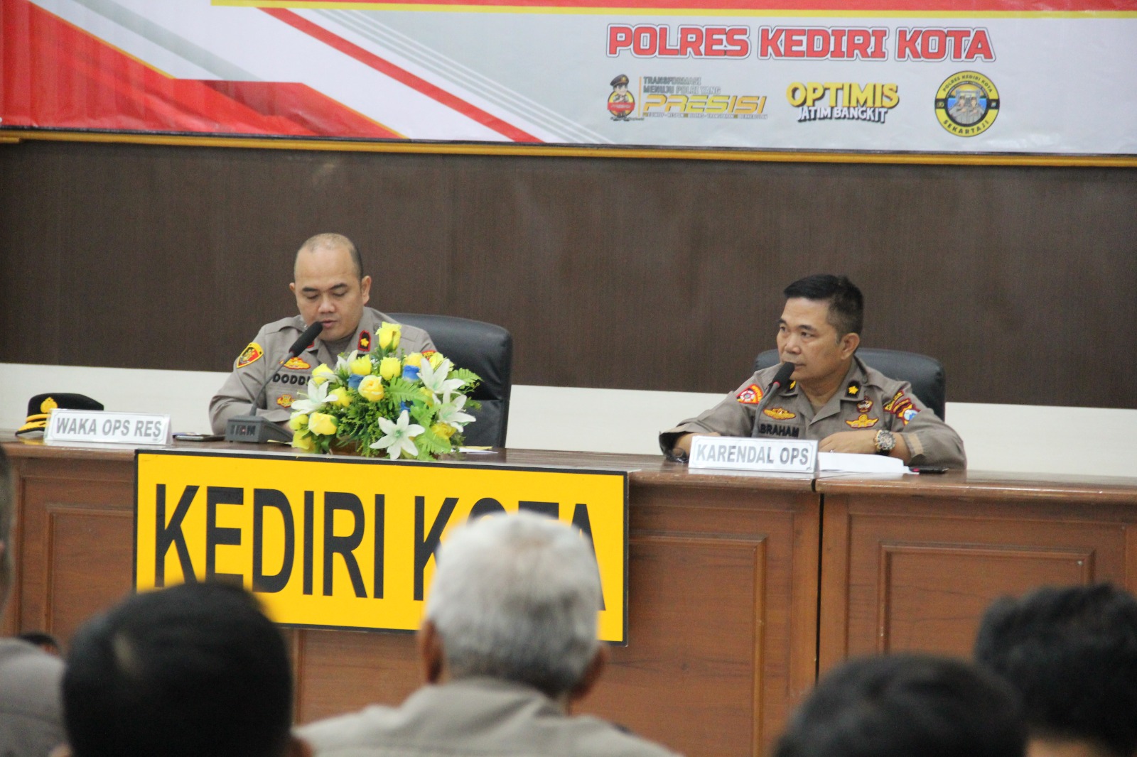 Persiapan Operasi Tumpas Narkoba Semeru 2023 Kota Kediri (Polres Kediri Kota)