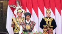 Presiden Joko Widodo memberikan pidato kenegaraan saat Sidang Tahunan DPR MPR di Gedung Nusantara, Rabu (16/8/2023) (instagram.com/jokowi)