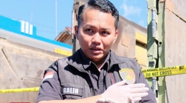 Kasatreskrim Polres Blitar Kota AKBP Galih Putra Samudra (suara jatim)