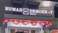 Kantor Demokrat Jawa Timur, Jalan Raya Jemursari Surabaya (instagram)