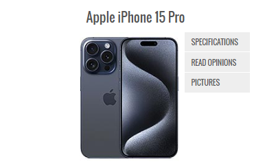 apple iphone 15 pro (gsmarena)