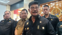Foto, Soal Kabar Mentan Syahrul Yasin Limpo Tersangka, NasDem: Kami Hormati dan Dukung KPK (suara)