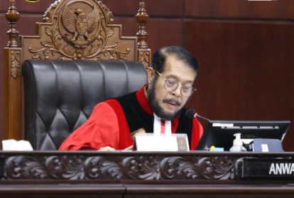 Ketua Mahkamah Konstitusi Republik Indonesia Anwar Usman (instagram/ mahkamahkonstitusi)