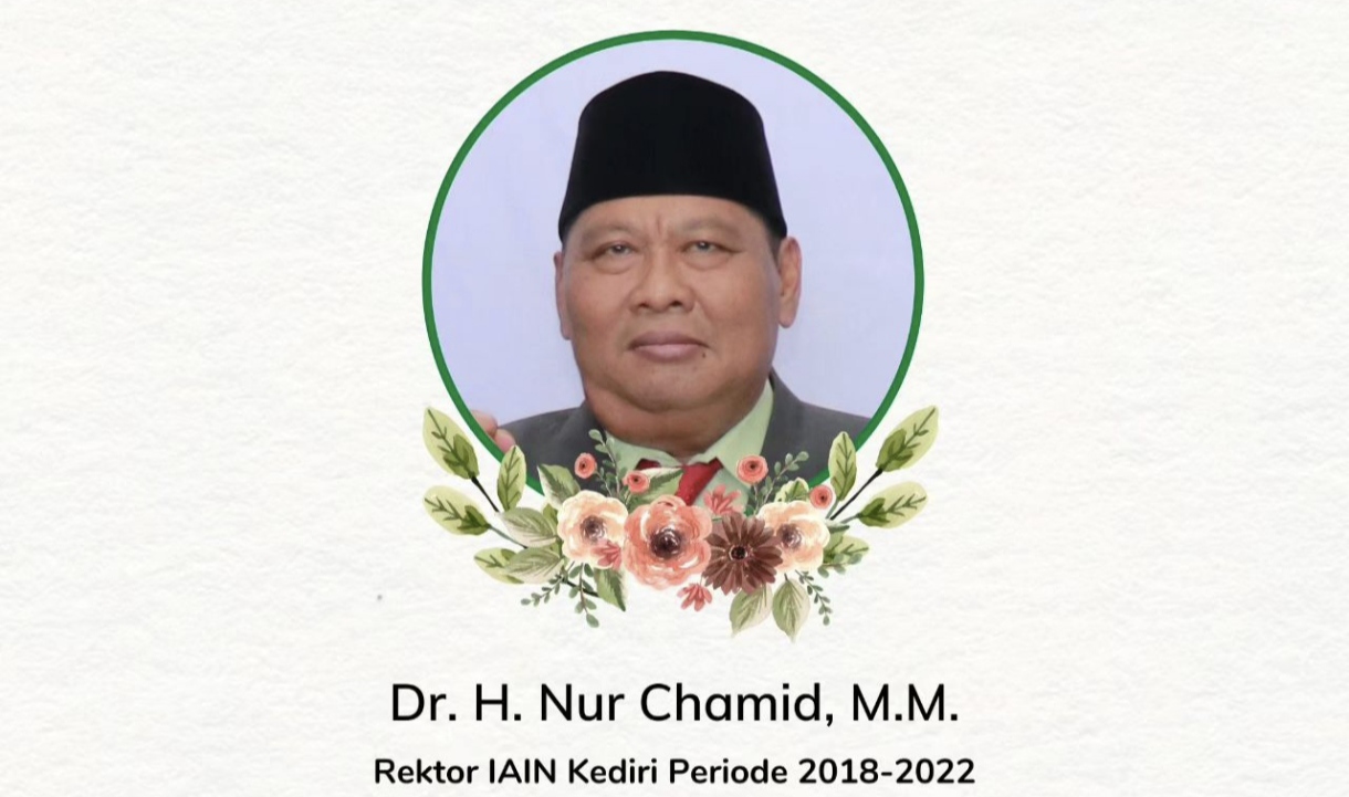 Rektor Institut Agama Islam Negeri (IAIN) Kediri periode 2018-2023 Dr H Nur Chamid (Istimewa)