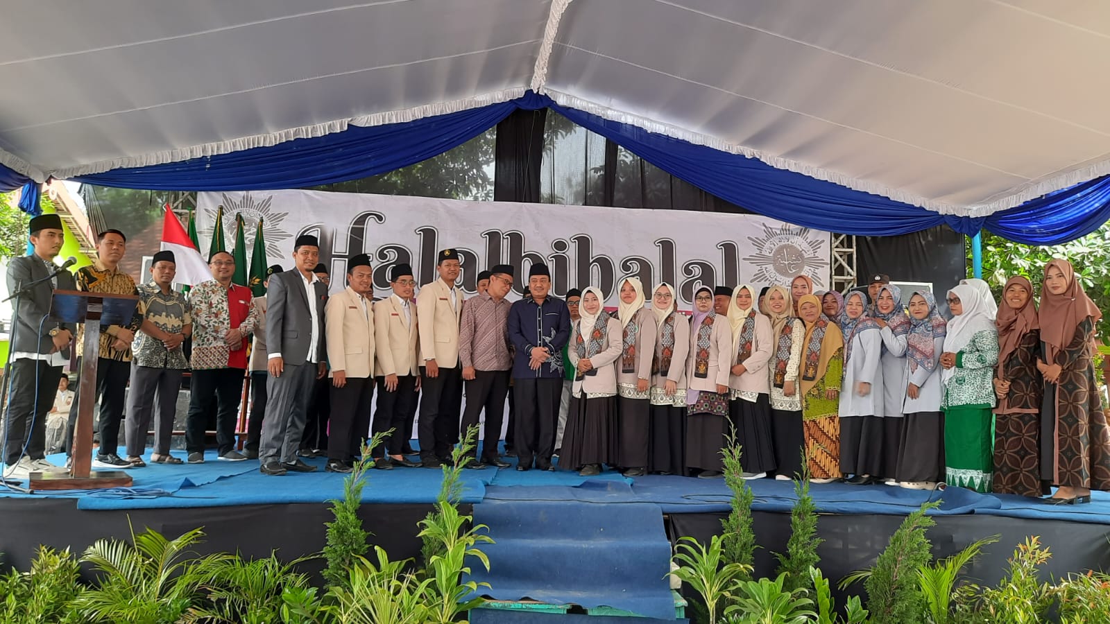 Halalbihalal dan pengukuhan Ketua Pemuda Muhammadiyah serta Nasyiatul Aisyiyah Kabupaten Kediri (Anis/Metara)