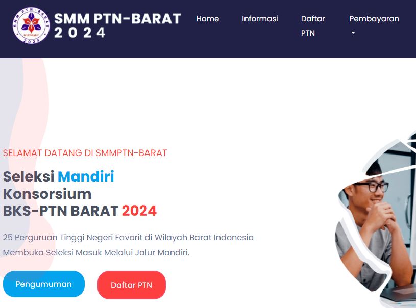 Pengumuman SMMPTN Barat 2024