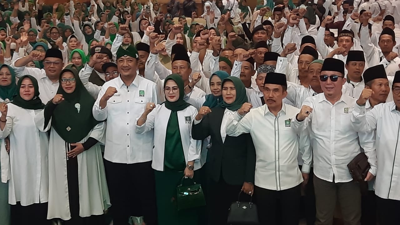 Foto : DPC Partai Kebangkitan Bangsa (PKB) menggelar konsolidasi pemenangan Deny Widyanarko – Mudawamah di Pemilihan Bupati dan Wakil Bupati (Pilbup) Kediri 2024. (Anis/metaranews)