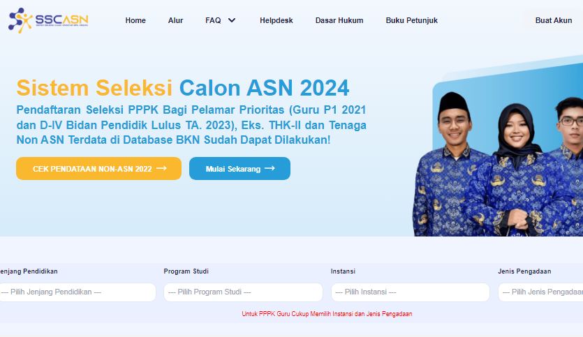 Pengumuman Administrasi PPPK 2024