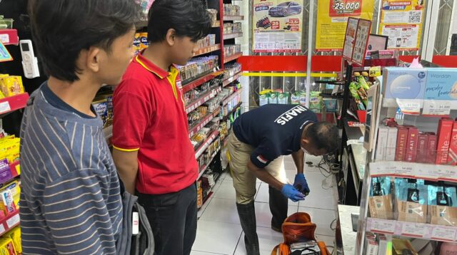 Perampokan Minimarket Kediri