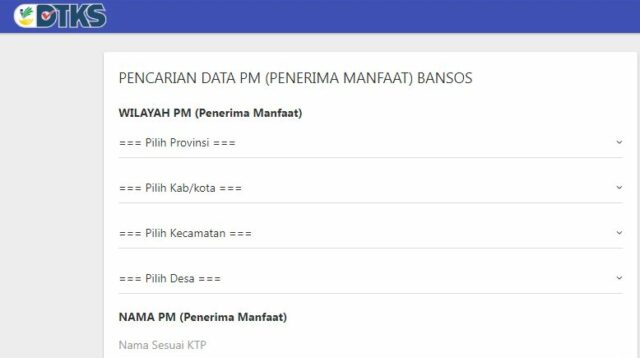 Cara Cek NIK KTP Penerima Bansos