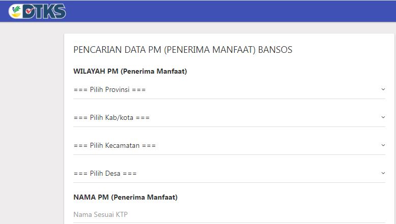 Cara Cek NIK KTP Penerima Bansos