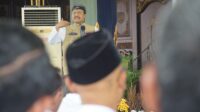 Foto : Menteri Sosial saat berada di Pendopo Jombang./Karimatul Maslahah/