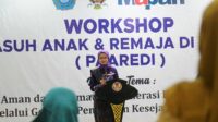 Wali Kota Kediri Mbak Vinanda saat menghafiri Workshop anak dan remaja (Dok. Pemkot Kediri)