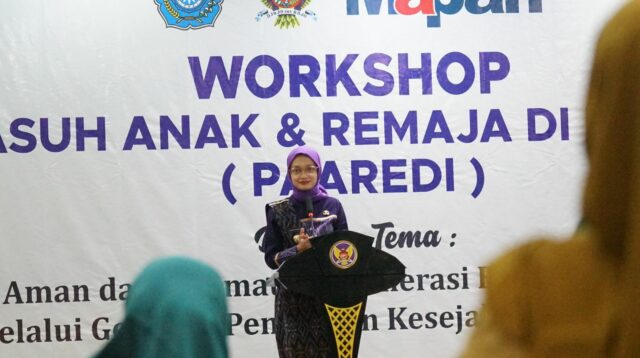 Wali Kota Kediri Mbak Vinanda saat menghafiri Workshop anak dan remaja (Dok. Pemkot Kediri)