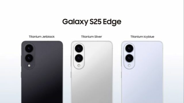 foto: Samsung Galaxy S25 Edge