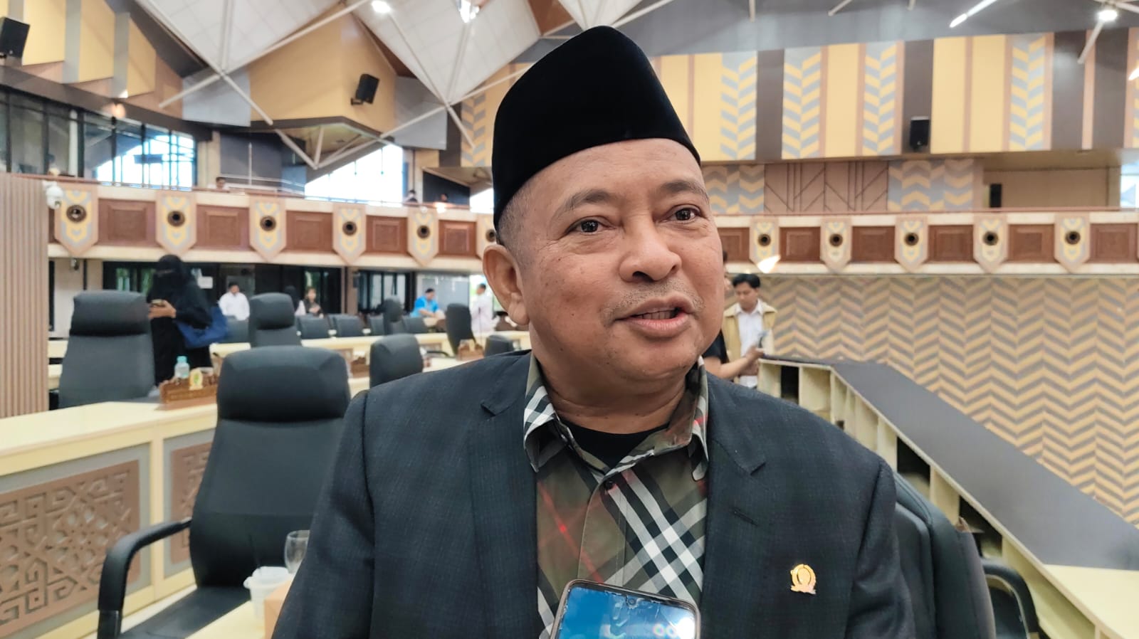 La Ode Nasir, Anggota Komisi I DPRD Kalimantan Timur dari Dapil Balikpapan (Ubaidillah/Metaranews)