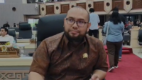 Juru bicara fraksi PAN - Nasdem, Abdul Giaz (Ubaidhillah/Metaranews)