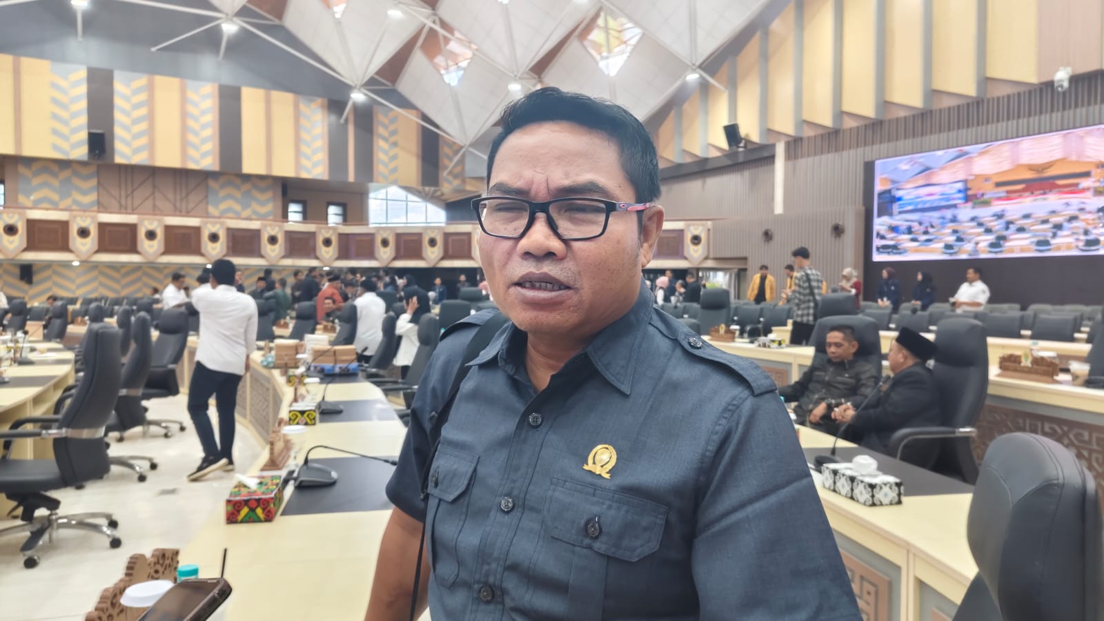 Anggota Komisi II DPRD Kalimantan Timur, Guntur (Foto; Ubaidhillah/Metaranews)