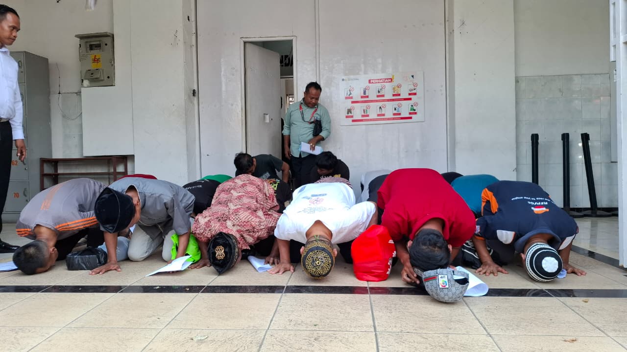 Napi yang mendapatkan Remisi dari Lapas Kelas 2A Kediri