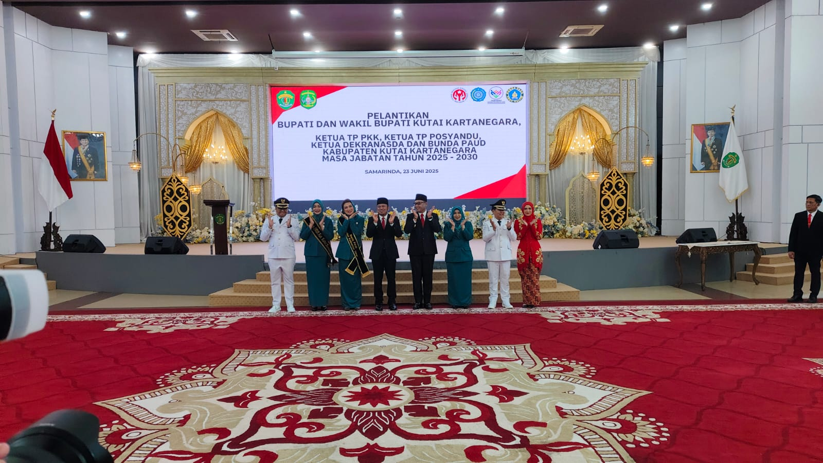 Pelantikan Bupati dan Wakil Bupati Kabupaten Kutai Kartanegara