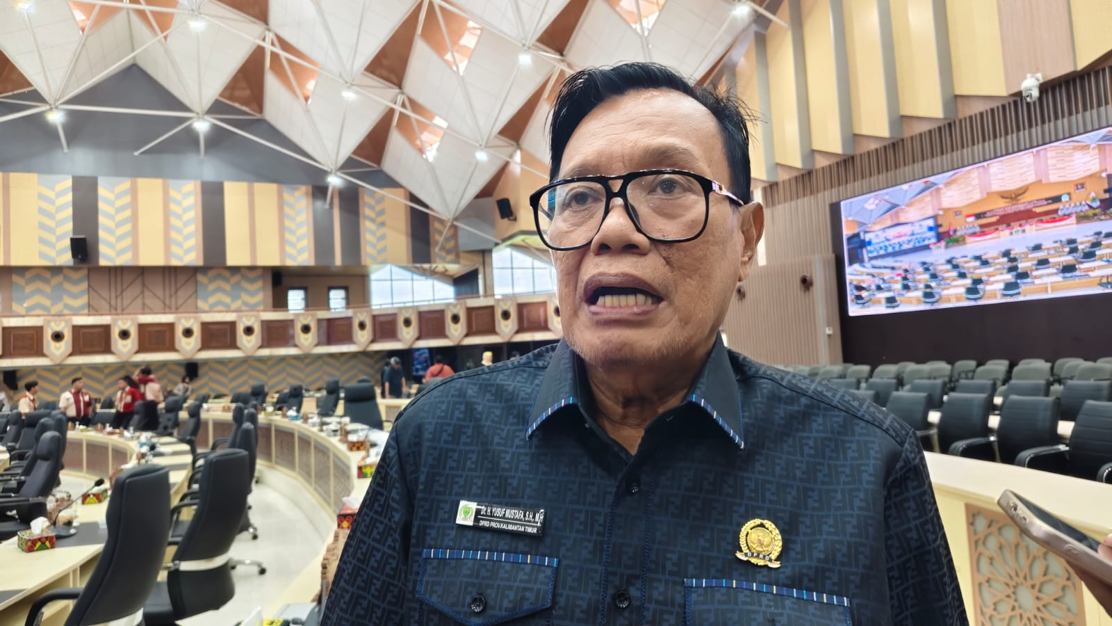 Yusuf Mustafa, anggota Komisi I DPRD Kalimantan Timur