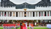 HUT Ke-79 Kemerdekaan RI di halaman Istana Negara, IKN