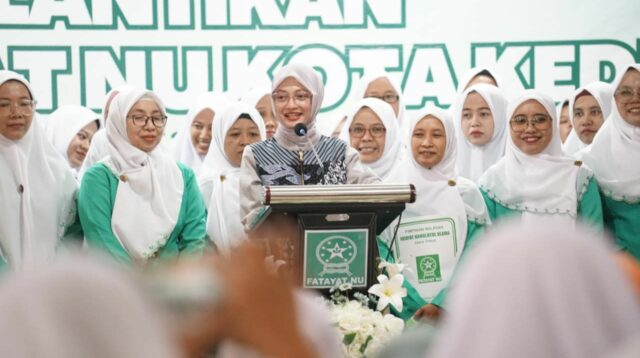 Pelantikan PC Fatayat NU Kota Kediri dihadiri Wali Kota Kediri (Kominfo Kota Kediri)