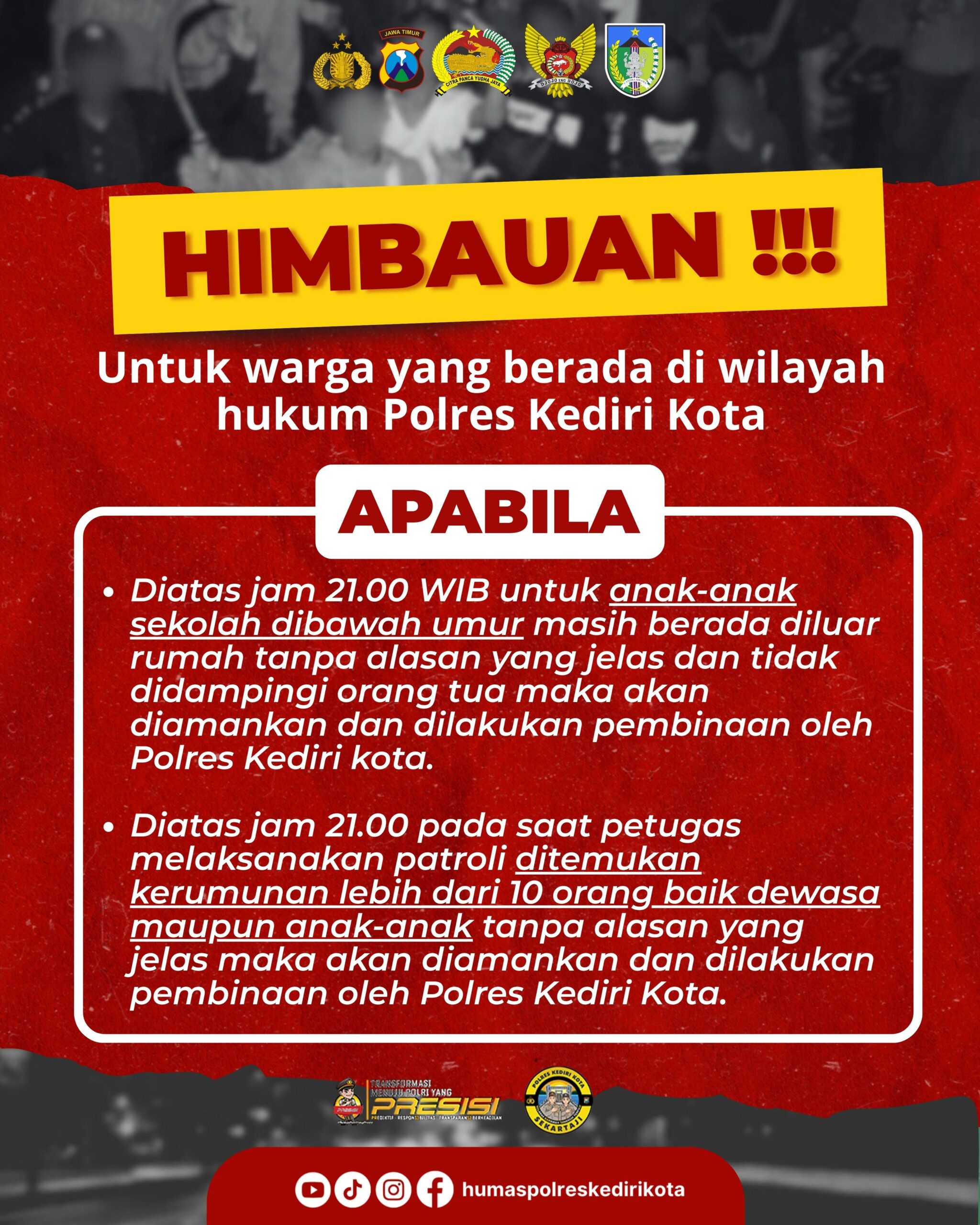 Jam Malam Kediri