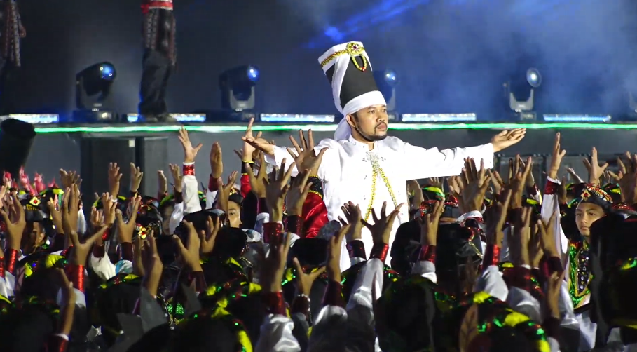 Pembukaan MTQ XXXI Jawa Timur di Jember Sport Garden, Sabtu (13/9/2025) malam. (Foto: Dok/Diskominfo Jember)