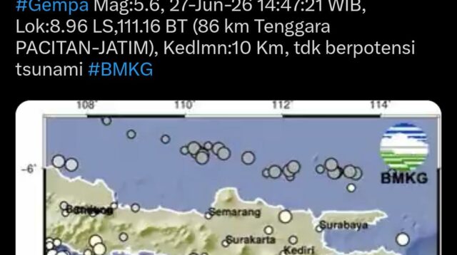 Gempa Kediri