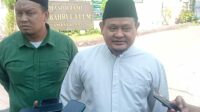 Foto : Ketua Umum Yayasan Pondok Pesantren Bahrul Ulum Tambakberas, KH Abdurrozaq Sholeh, saat dimintai keterangan./Karimatul Maslahah/ Foto : Ketua Umum Yayasan Pondok Pesantren Bahrul Ulum Tambakberas, KH Abdurrozaq Sholeh, saat dimintai keterangan./Karimatul Maslahah/